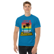 T-Shirt Unisex Stampata 100% Cotone – Confortevole – Design Lost in Hawaii-Biiply