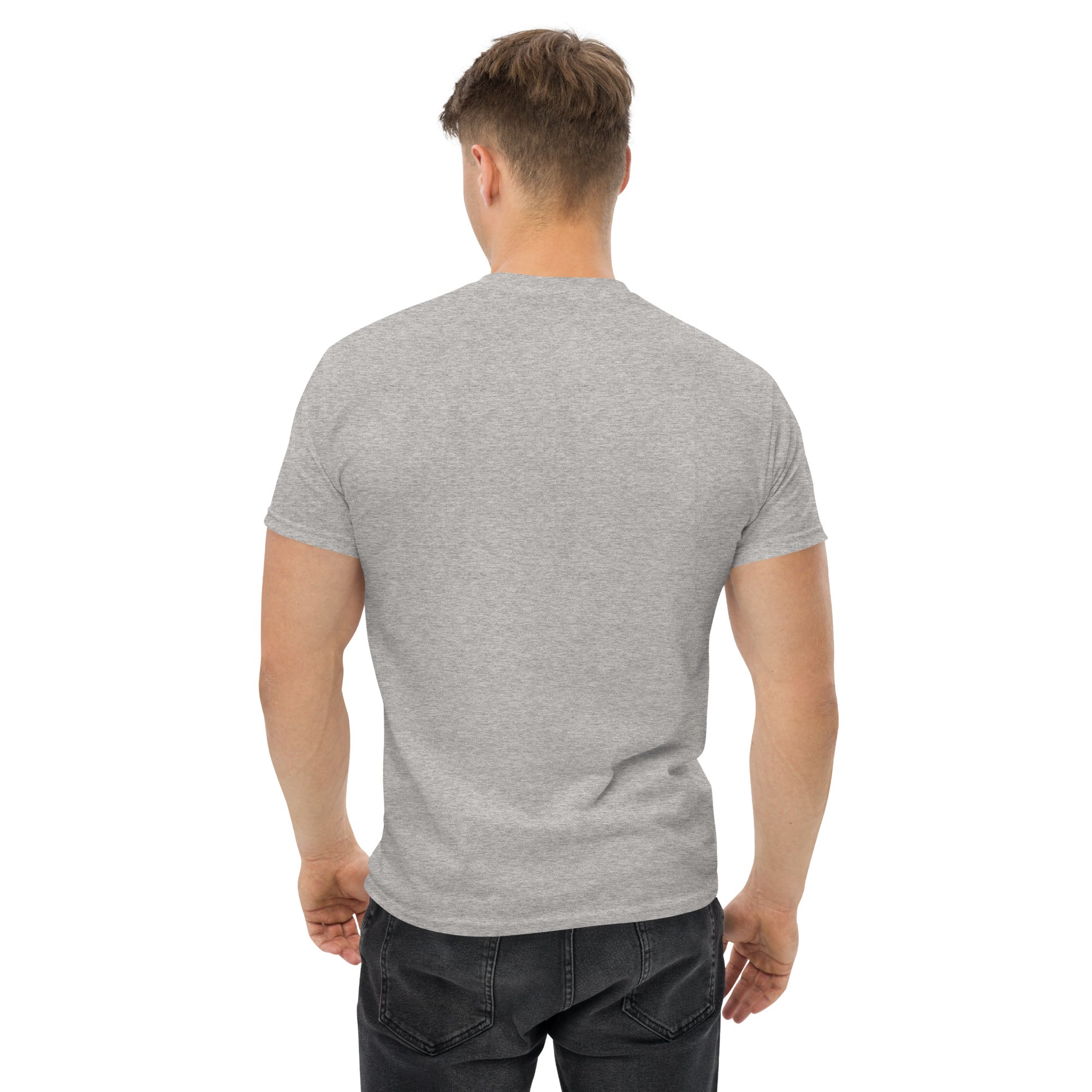 T-Shirt Unisex Stampata 100% Cotone – Confortevole – Design Mario Breaking Bricks-Biiply