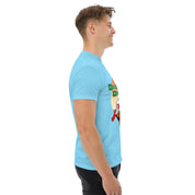 T-Shirt Unisex Stampata 100% Cotone – Confortevole – Design Mario Breaking Bricks-Biiply
