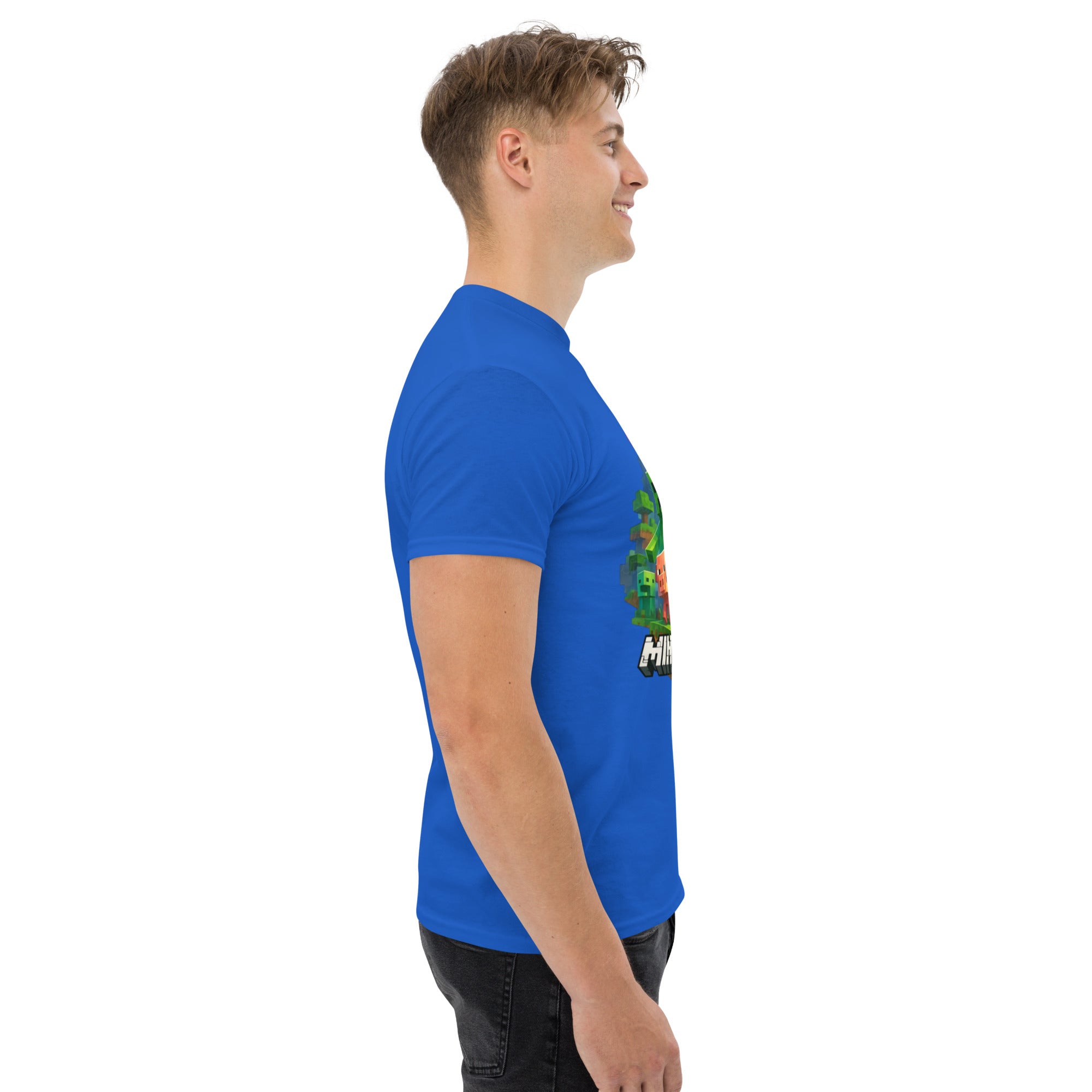 T-Shirt Unisex Stampata 100% Cotone – Confortevole – Design Minecraft-Biiply