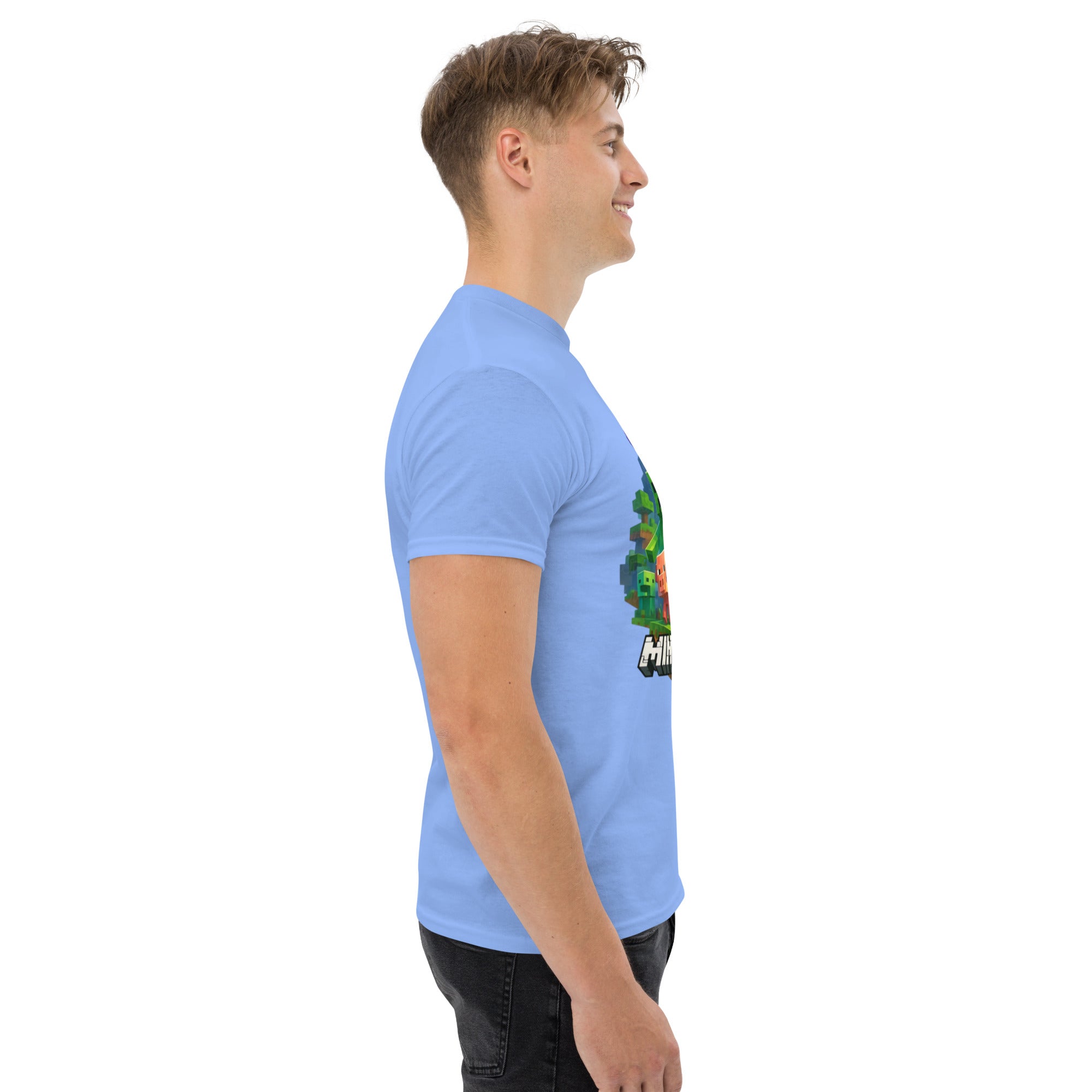 T-Shirt Unisex Stampata 100% Cotone – Confortevole – Design Minecraft-Biiply