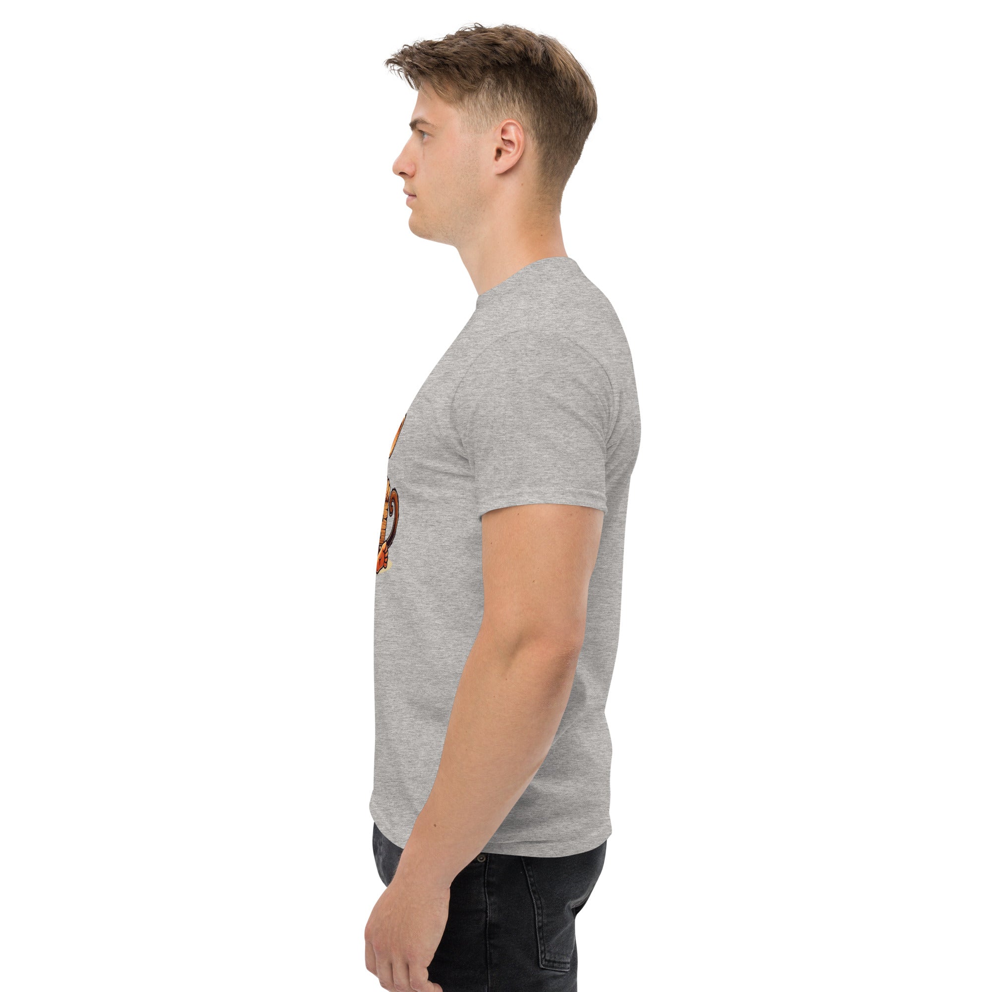 T-Shirt Unisex Stampata 100% Cotone – Confortevole – Design Monkey Work For Banana-Biiply