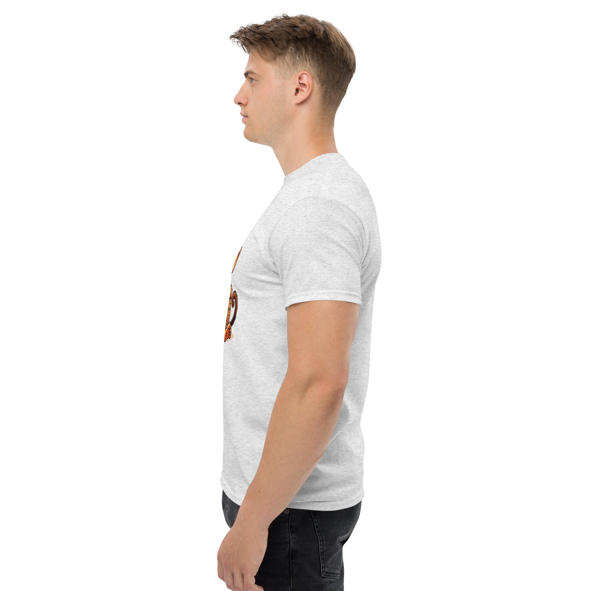 T-Shirt Unisex Stampata 100% Cotone – Confortevole – Design Monkey Work For Banana-Biiply