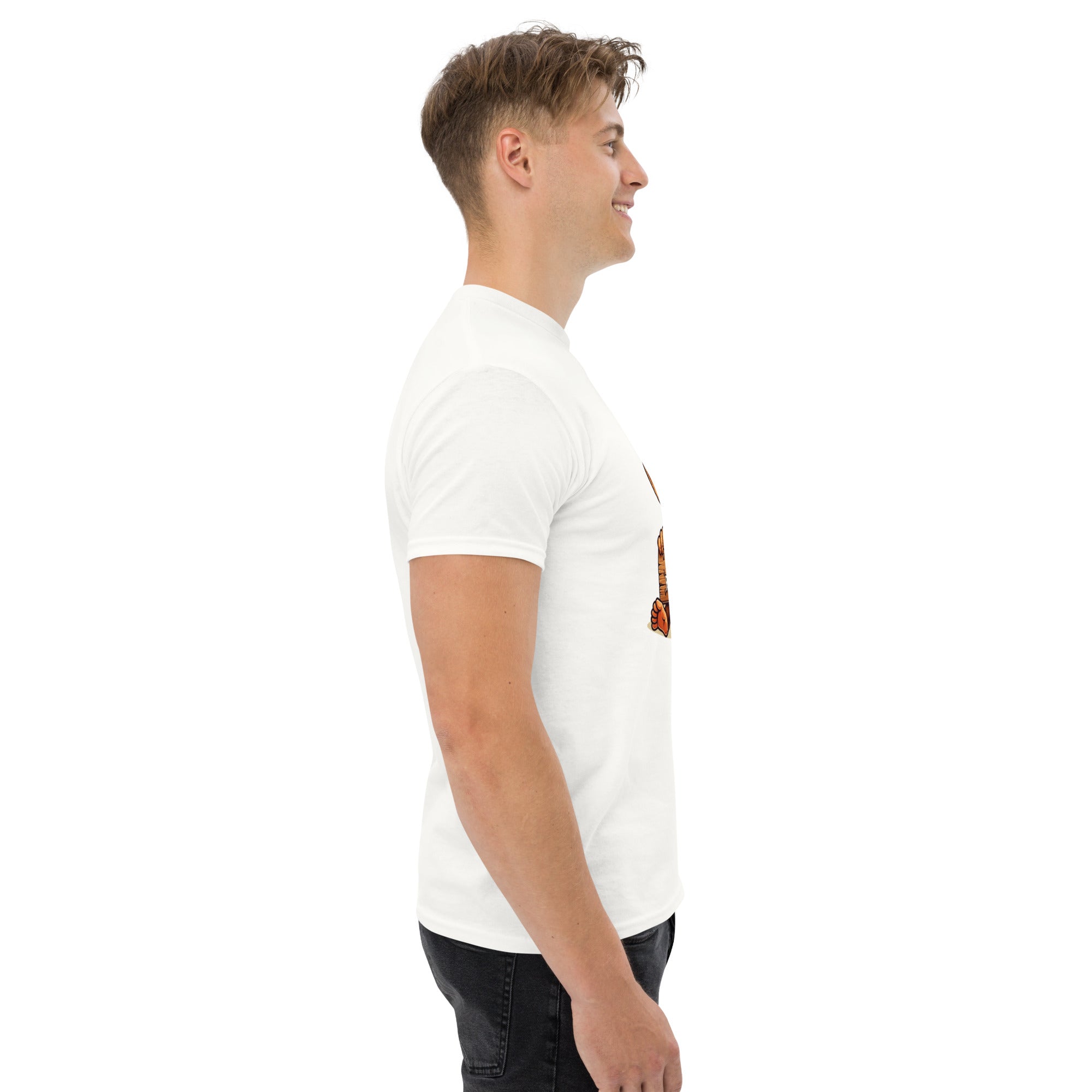 T-Shirt Unisex Stampata 100% Cotone – Confortevole – Design Monkey Work For Banana-Biiply