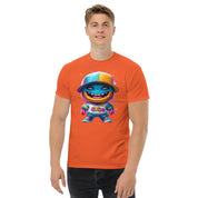 T-Shirt Unisex Stampata 100% Cotone – Confortevole – Design Monster-Biiply