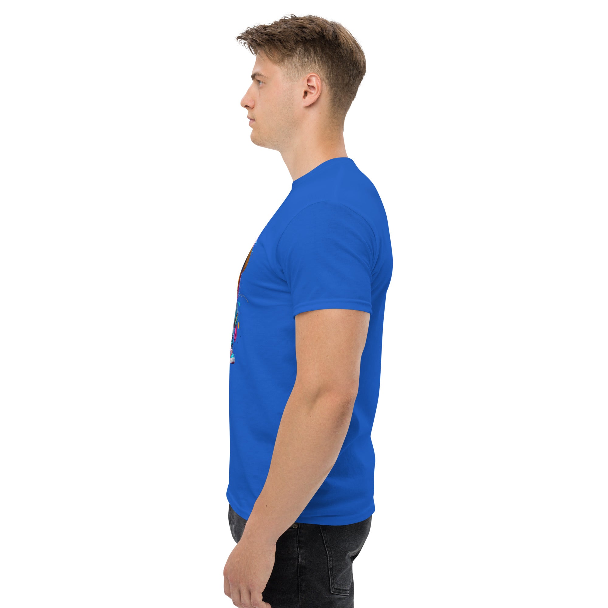 T-Shirt Unisex Stampata 100% Cotone – Confortevole – Design Monster-Biiply