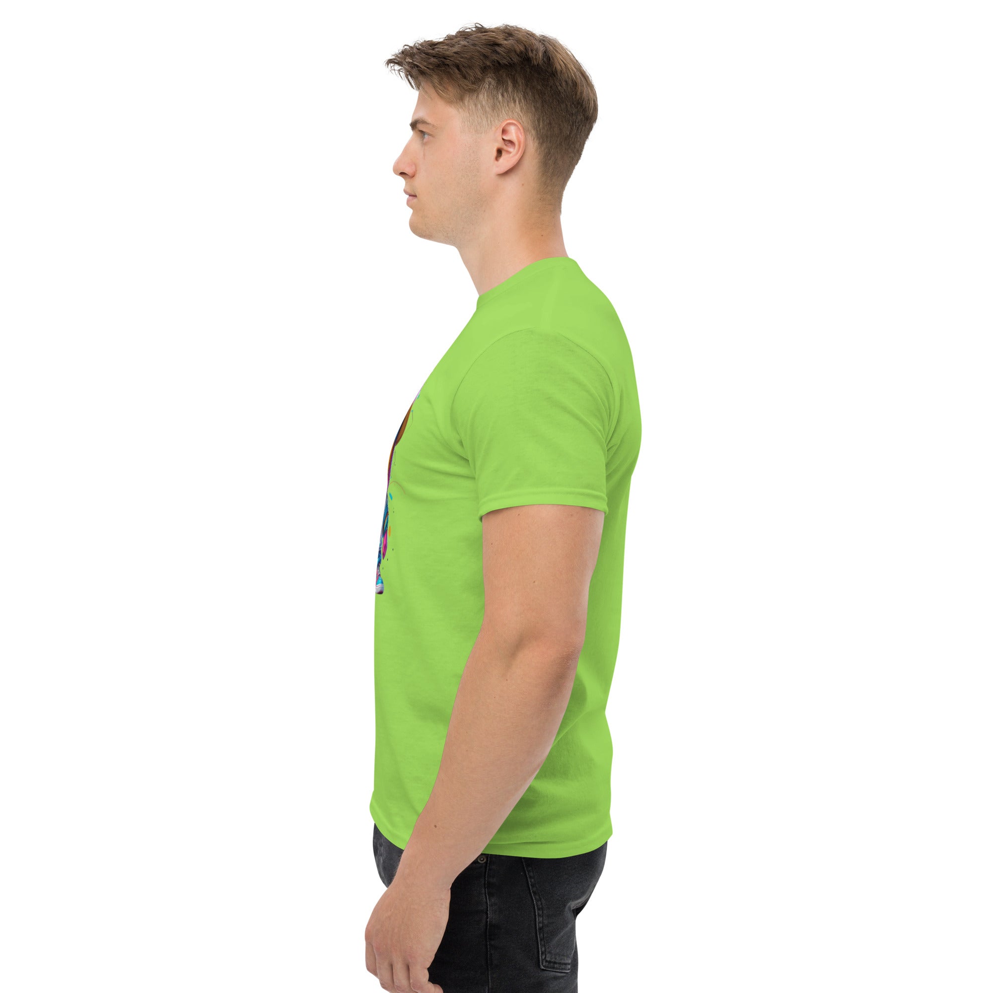 T-Shirt Unisex Stampata 100% Cotone – Confortevole – Design Monster-Biiply