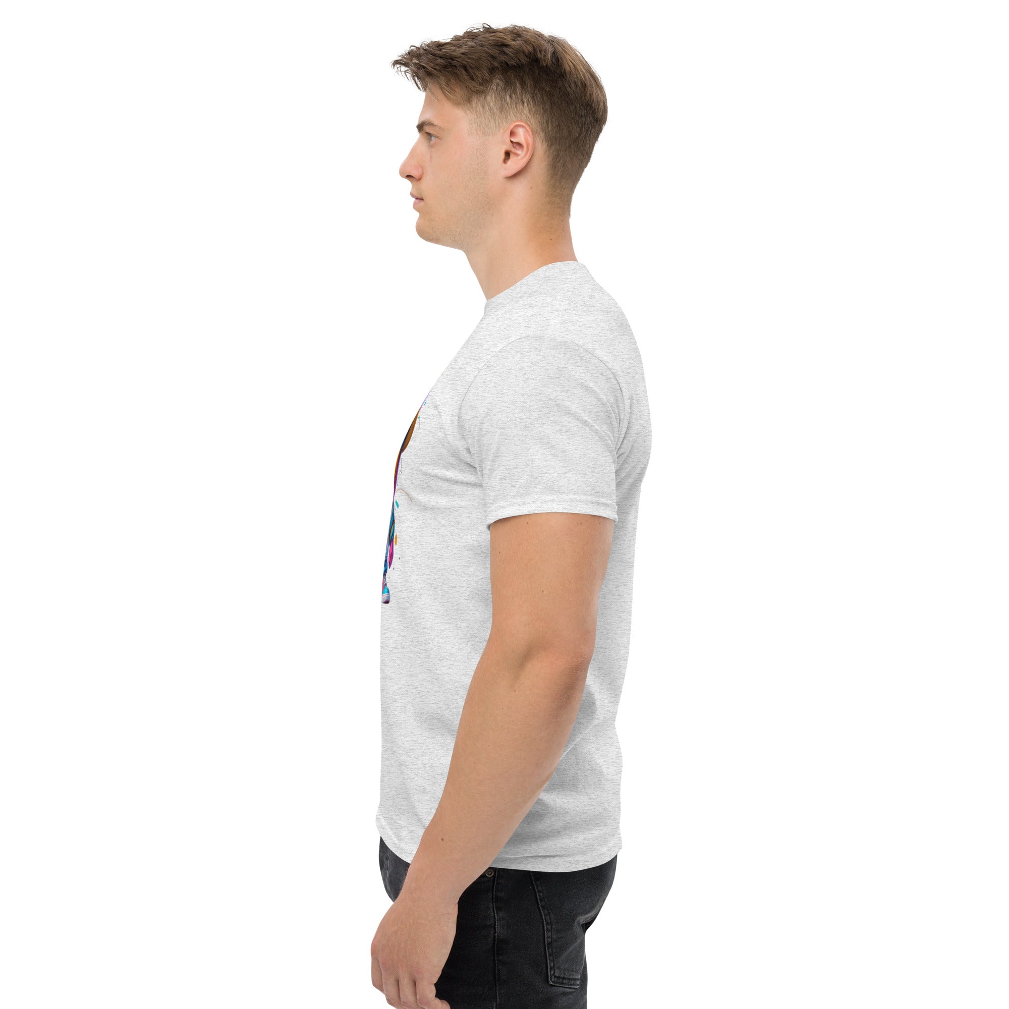 T-Shirt Unisex Stampata 100% Cotone – Confortevole – Design Monster-Biiply