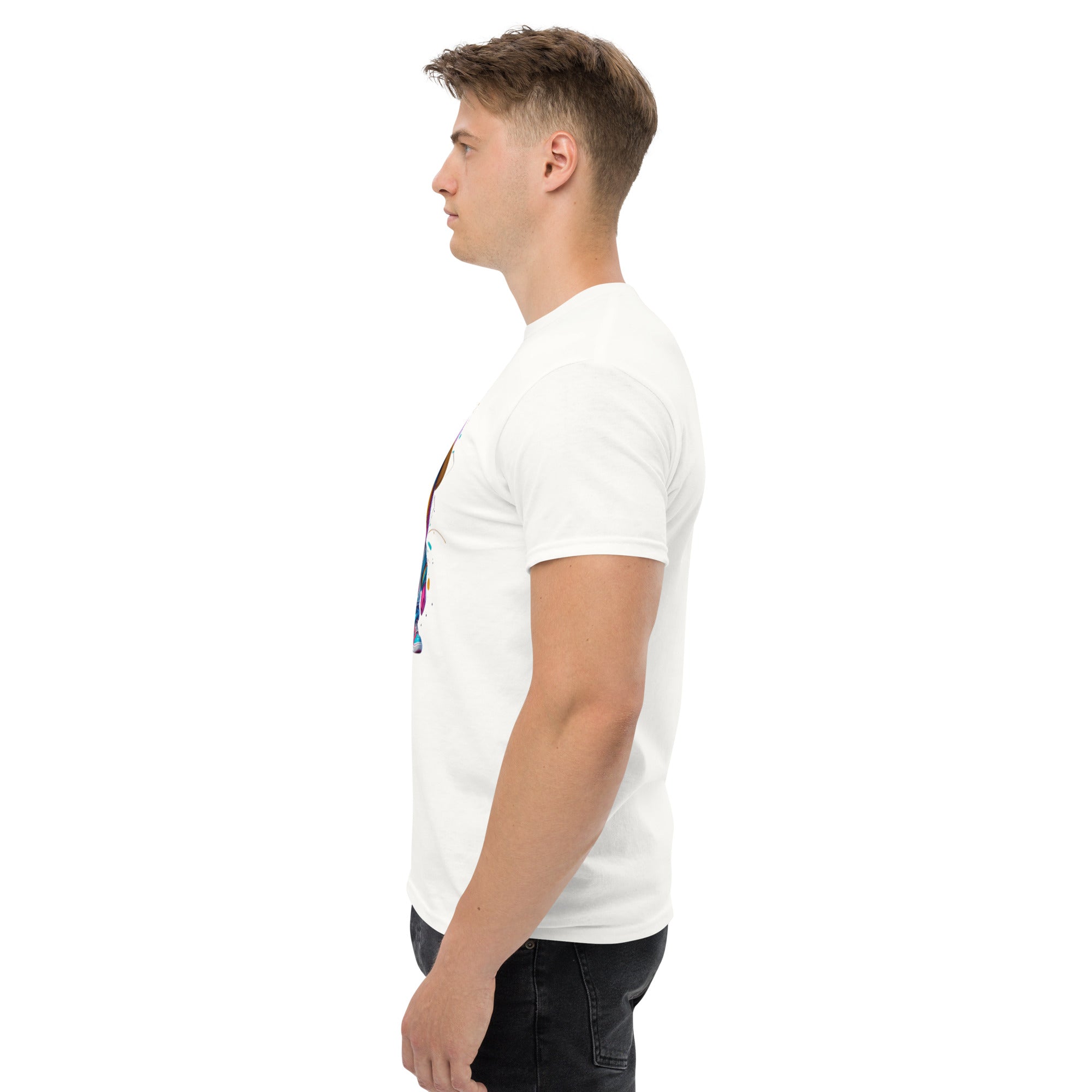 T-Shirt Unisex Stampata 100% Cotone – Confortevole – Design Monster-Biiply