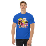 T-Shirt Unisex Stampata 100% Cotone – Confortevole – Design Multi Eroi anime-Biiply