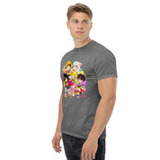 T-Shirt Unisex Stampata 100% Cotone – Confortevole – Design Multi Eroi anime-Biiply