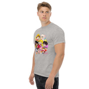 T-Shirt Unisex Stampata 100% Cotone – Confortevole – Design Multi Eroi anime-Biiply