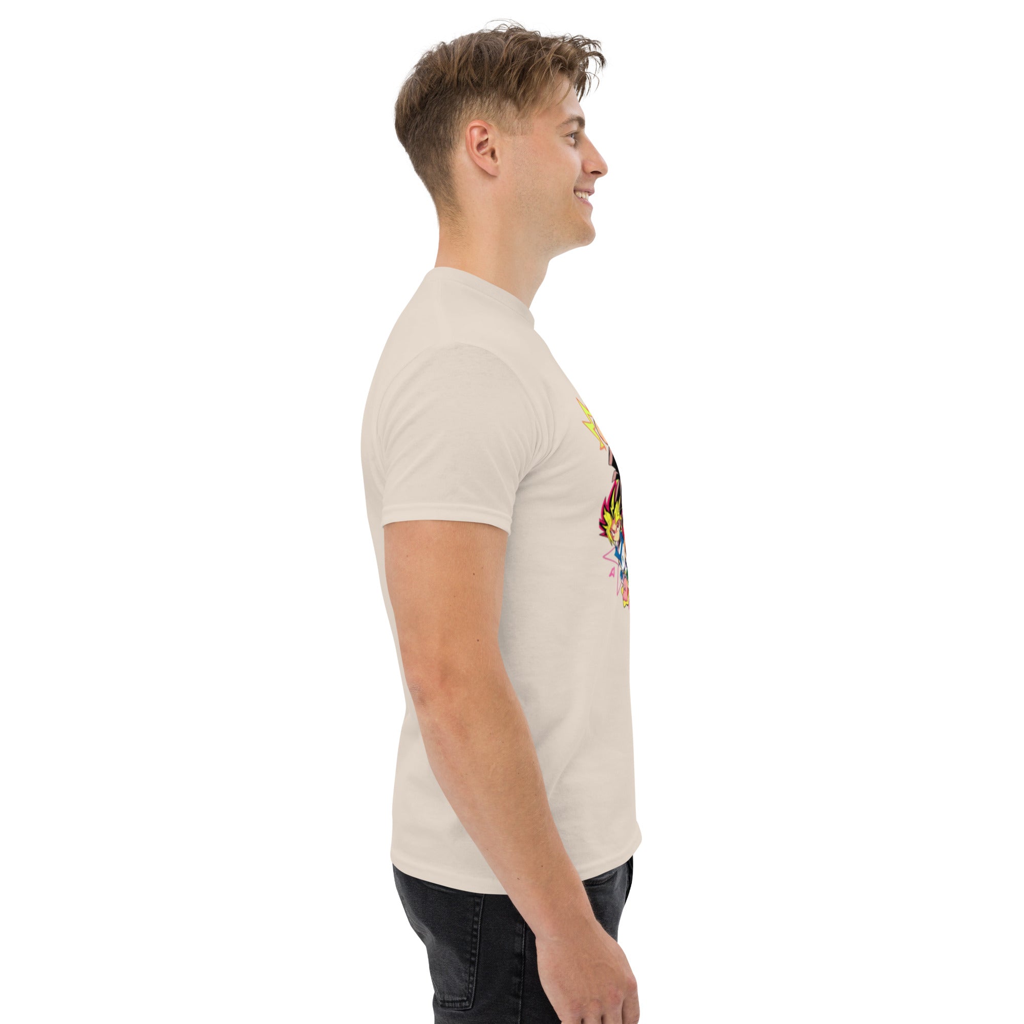 T-Shirt Unisex Stampata 100% Cotone – Confortevole – Design Multi Eroi anime-Biiply