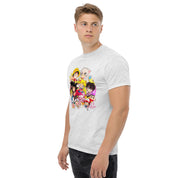 T-Shirt Unisex Stampata 100% Cotone – Confortevole – Design Multi Eroi anime-Biiply