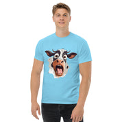 T-Shirt Unisex Stampata 100% Cotone – Confortevole – Design Muuh Shock-Biiply