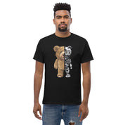 T-Shirt Unisex Stampata 100% Cotone – Confortevole – Design Orso robot-Biiply