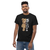 T-Shirt Unisex Stampata 100% Cotone – Confortevole – Design Orso robot-Biiply