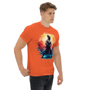 T-Shirt Unisex Stampata 100% Cotone – Confortevole – Design Samurai-Biiply