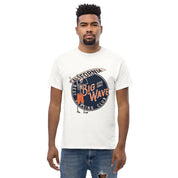 T-Shirt Unisex Stampata 100% Cotone – Confortevole – Design Scheletro surfista-Biiply