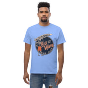 T-Shirt Unisex Stampata 100% Cotone – Confortevole – Design Scheletro surfista-Biiply