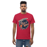 Camiseta Unisex Estampada 100% Algodón – Cómoda – Diseño de esqueleto surfista