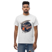 T-Shirt Unisex Stampata 100% Cotone – Confortevole – Design Scheletro surfista-Biiply