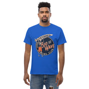 T-Shirt Unisex Stampata 100% Cotone – Confortevole – Design Scheletro surfista-Biiply