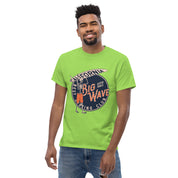 T-Shirt Unisex Stampata 100% Cotone – Confortevole – Design Scheletro surfista-Biiply