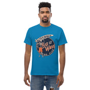 T-Shirt Unisex Stampata 100% Cotone – Confortevole – Design Scheletro surfista-Biiply