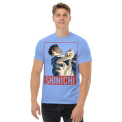 T-Shirt Unisex Stampata 100% Cotone – Confortevole – Design Shinichi Eyes-Biiply