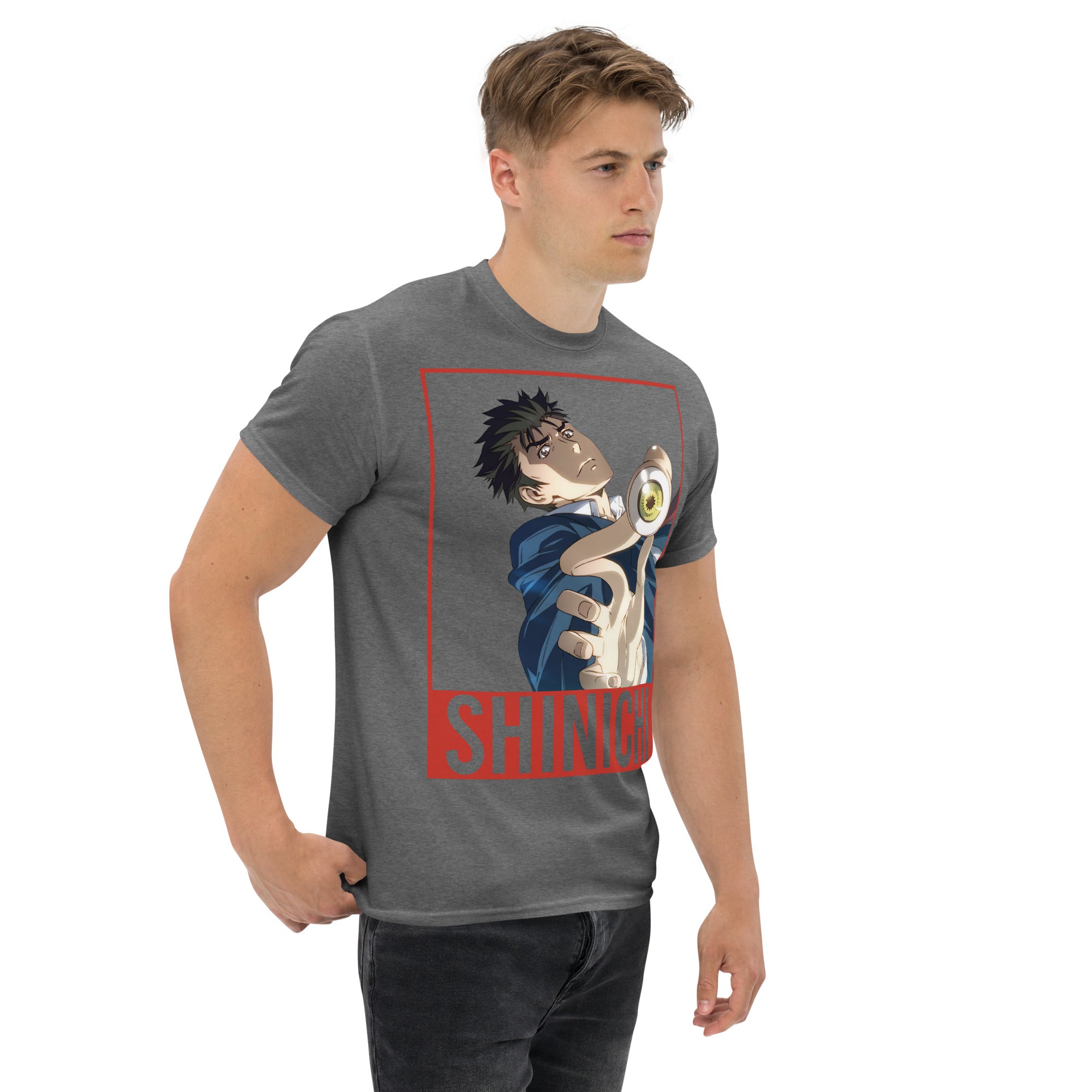 T-Shirt Unisex Stampata 100% Cotone – Confortevole – Design Shinichi Eyes-Biiply