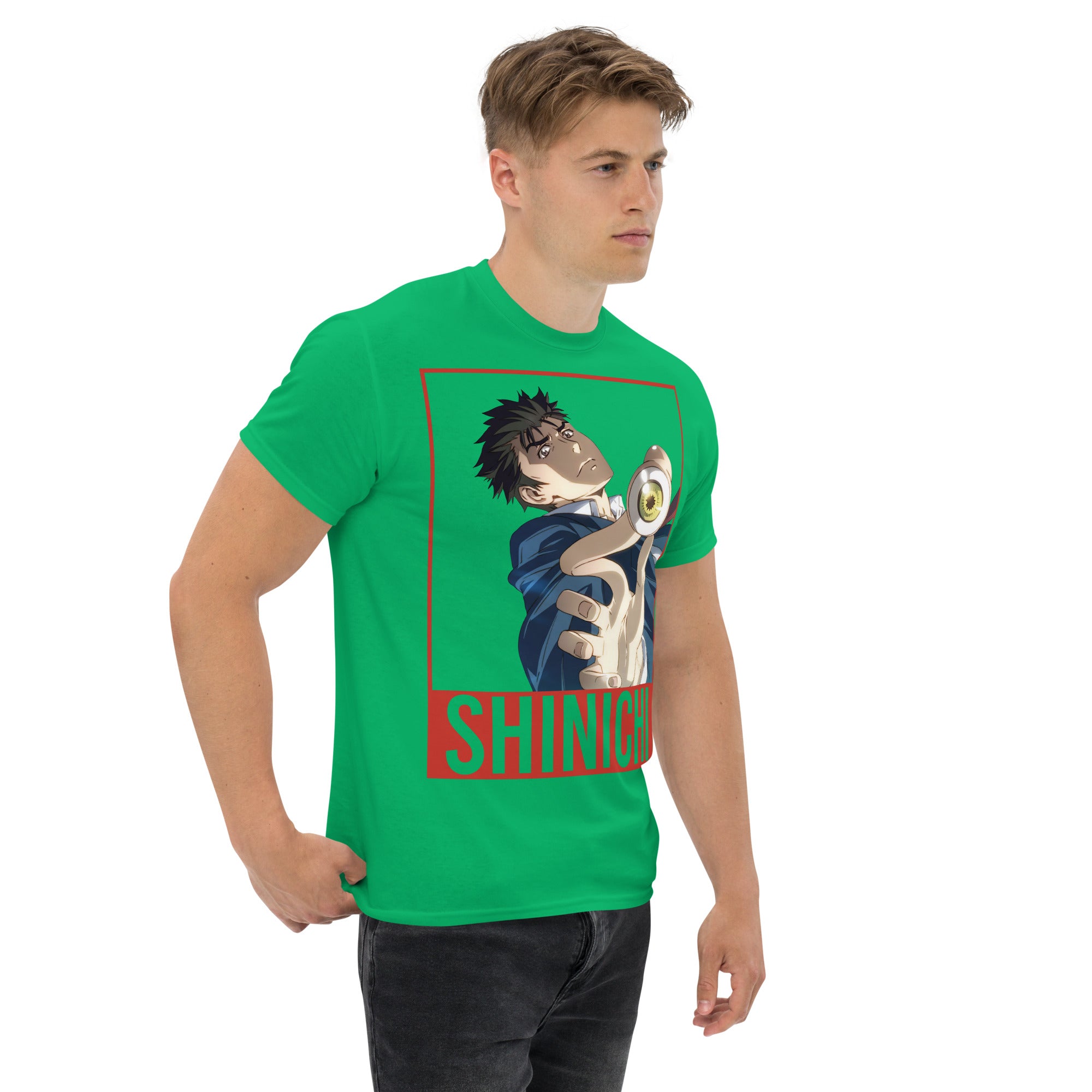 T-Shirt Unisex Stampata 100% Cotone – Confortevole – Design Shinichi Eyes-Biiply