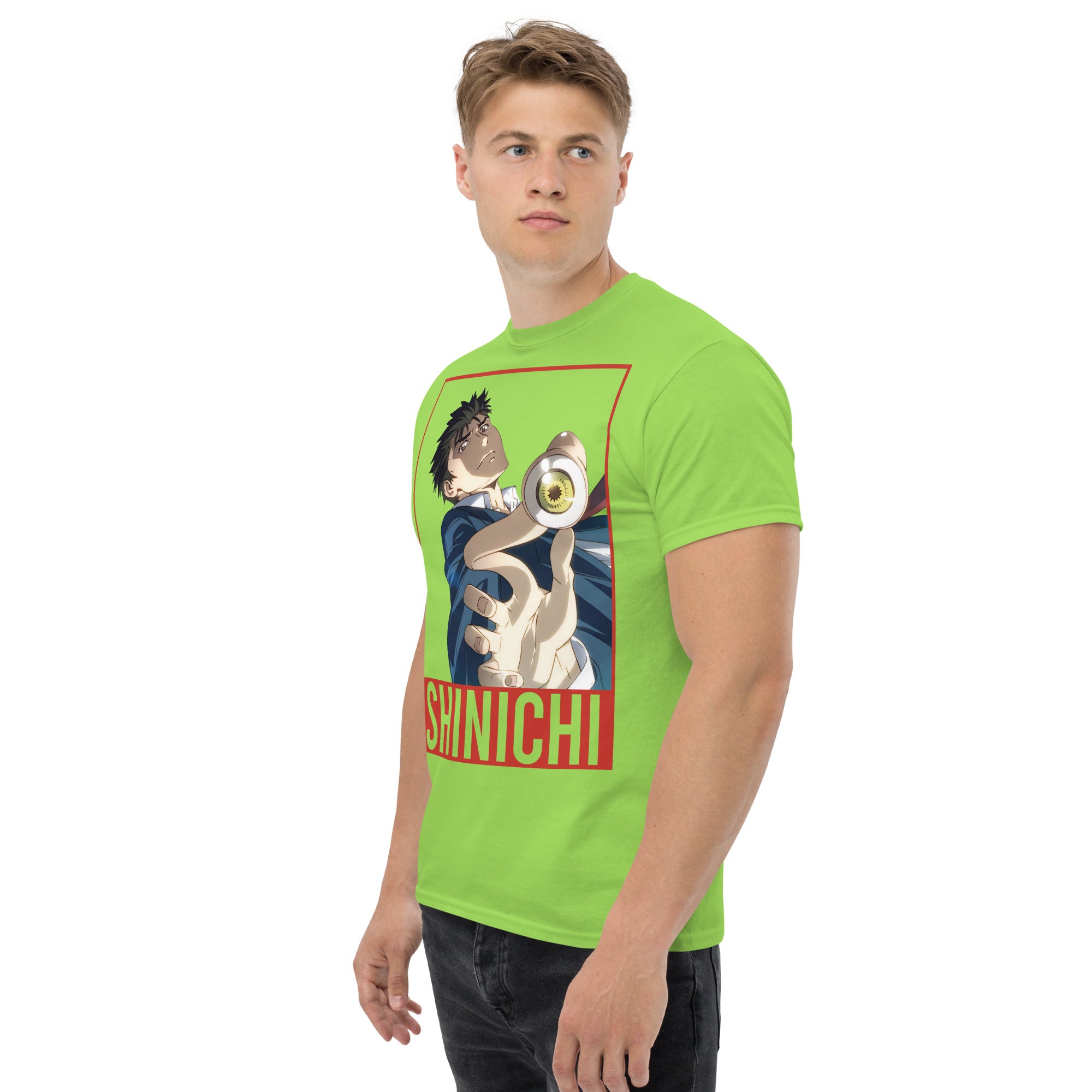 T-Shirt Unisex Stampata 100% Cotone – Confortevole – Design Shinichi Eyes-Biiply