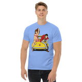 T-Shirt Unisex Stampata 100% Cotone – Confortevole – Design Simil Cartoon L