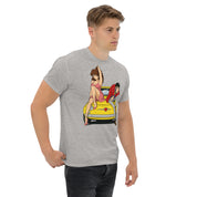 T-Shirt Unisex Stampata 100% Cotone – Confortevole – Design Simil Cartoon L-Biiply