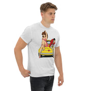 T-Shirt Unisex Stampata 100% Cotone – Confortevole – Design Simil Cartoon L-Biiply