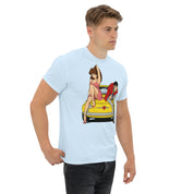T-Shirt Unisex Stampata 100% Cotone – Confortevole – Design Simil Cartoon L-Biiply