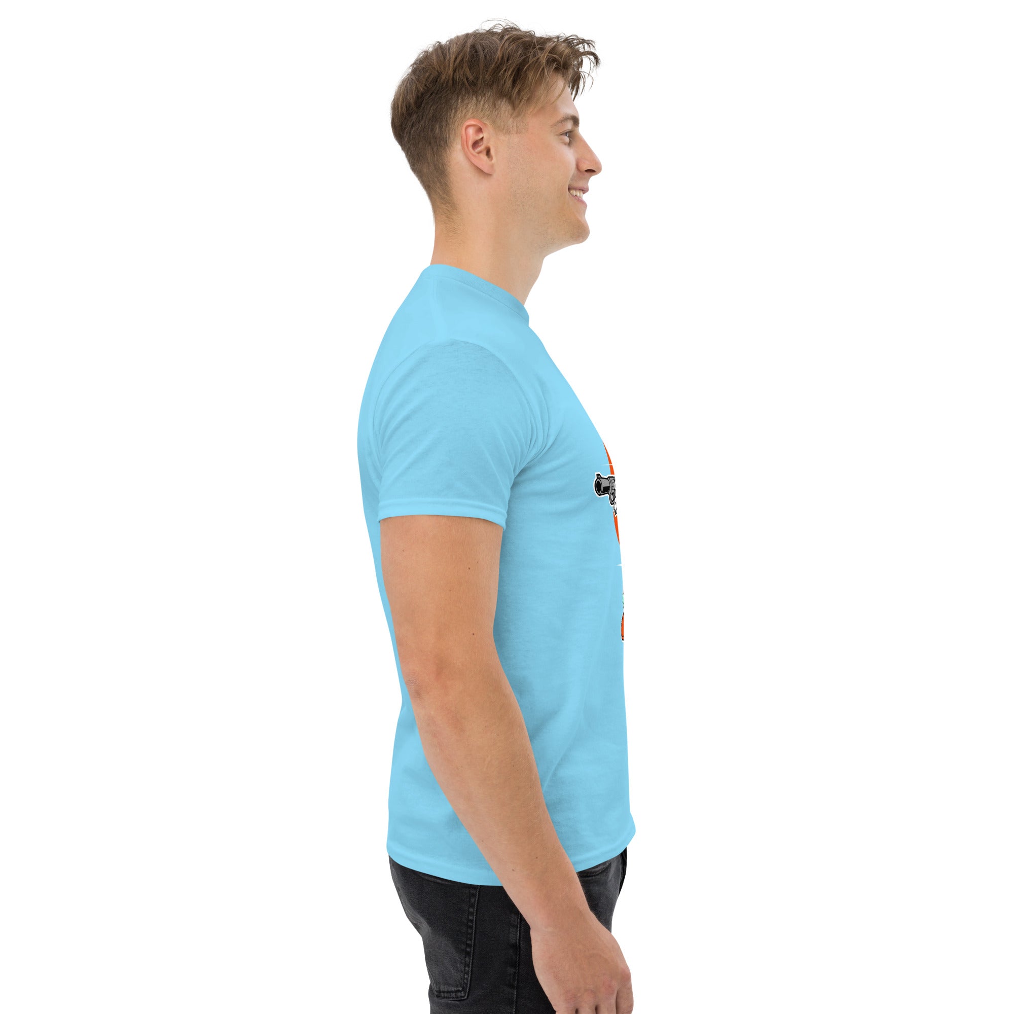 T-Shirt Unisex Stampata 100% Cotone – Confortevole – Design Skater thief-Biiply