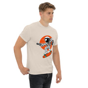 T-Shirt Unisex Stampata 100% Cotone – Confortevole – Design Skater thief-Biiply