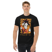 T-Shirt Unisex Stampata 100% Cotone – Confortevole – Design Son Goku-Biiply