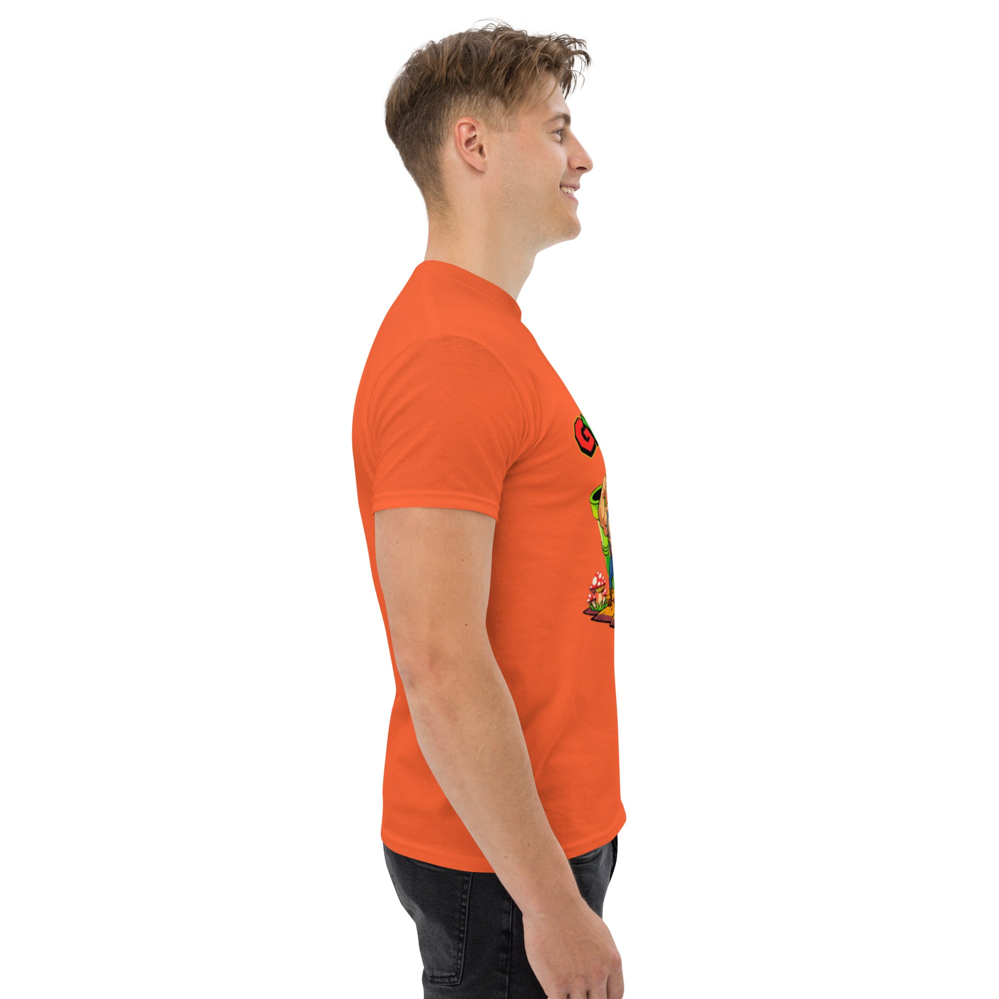 T-Shirt Unisex Stampata 100% Cotone – Confortevole – Design Super Gym Bros-Biiply