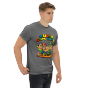 T-Shirt Unisex Stampata 100% Cotone – Confortevole – Design Super Gym Bros-Biiply