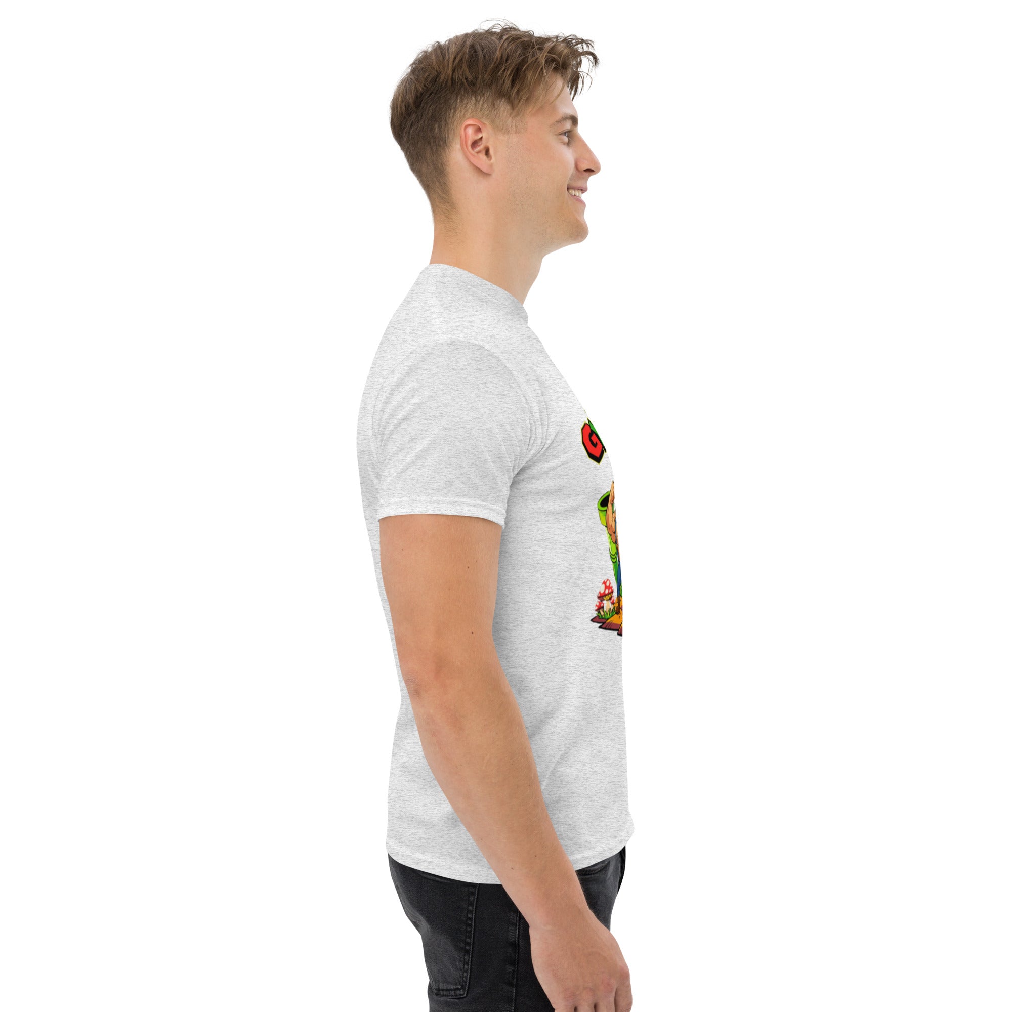 T-Shirt Unisex Stampata 100% Cotone – Confortevole – Design Super Gym Bros-Biiply
