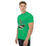 T-Shirt Unisex Stampata 100% Cotone – Confortevole – Design Surfing Paradise-Biiply