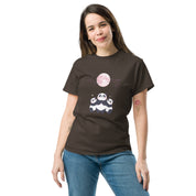 T-Shirt Unisex Stampata 100% Cotone – Confortevole – Design Sweet Panda-Biiply