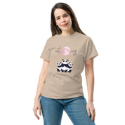 T-Shirt Unisex Stampata 100% Cotone – Confortevole – Design Sweet Panda-Biiply