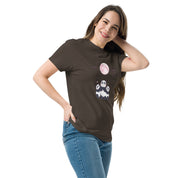 T-Shirt Unisex Stampata 100% Cotone – Confortevole – Design Sweet Panda-Biiply