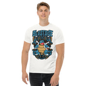 T-Shirt Unisex Stampata 100% Cotone – Confortevole – Design Tartaruga D'acqua Evoluta-Biiply