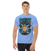 T-Shirt Unisex Stampata 100% Cotone – Confortevole – Design Tartaruga D'acqua Evoluta-Biiply