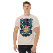 T-Shirt Unisex Stampata 100% Cotone – Confortevole – Design Tartaruga D'acqua Evoluta-Biiply